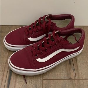 Maroon Old Skool Vans